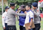 Polda Jatim Bersama Serikat Pekerja dan Buruh Gelar Apel Kebangsaan Jaga Stabilitas Kamtibmas