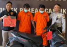 Polisi Berhasil Amankan Komplotan Pencuri Motor Toko Listrik Jagalan Surabaya