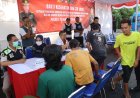 Polres Pelabuhan Tanjungperak Cek Kesehatan Gratis Pengemudi Angkutan Umum dan Ojol