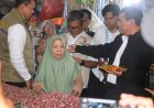 Jelang Nataru Satgas Pangan Polda Jatim Sidak Pasar