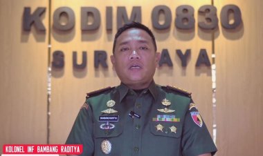 Dandim 0830/Surabaya Klarifikasi Video Viral Dugaan Keterlibatan Oknum TNI di Adira Finance