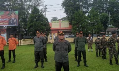 Perhutani Bondowoso Hadiri Apel Gelar Pasukan Operasi Lilin Semeru 2025 di Polres Bondowoso