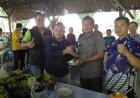 Awali Pekerjaan TPK Kalisetail Perhutani Banyuwangi Barat Pemotongan Tumpeng dengan Tenaga Kapling