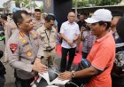 Bazar Ranmor Polrestabes Surabaya Bikin Senyum Sumringah Korban Curanmor