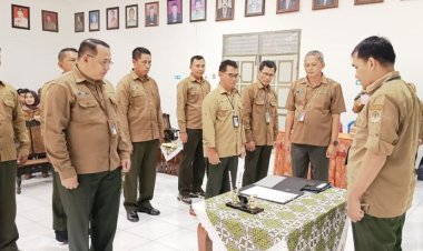 Perhutani Probolinggo Gelar Pelantikan dan Pisah Sambut Pejabat Lingkup KPH Probolinggo